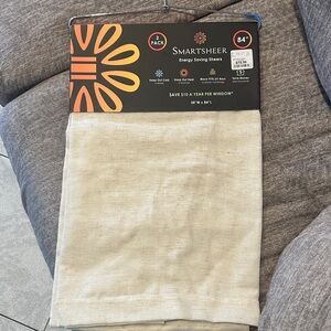 Smartsheer Energy Saving Sheers - Cream (2 Pack)